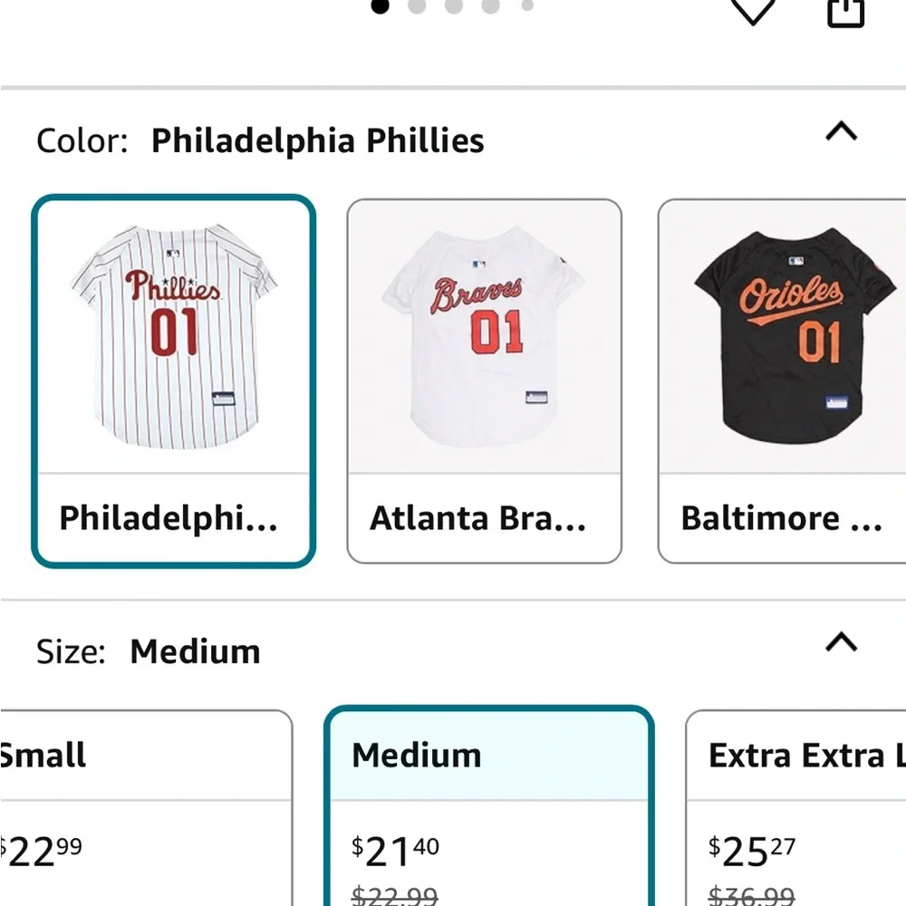Pets First Philadelphia Phillies Jersey